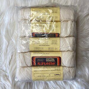 Lot of 10 Sears Sayelle Yarn
